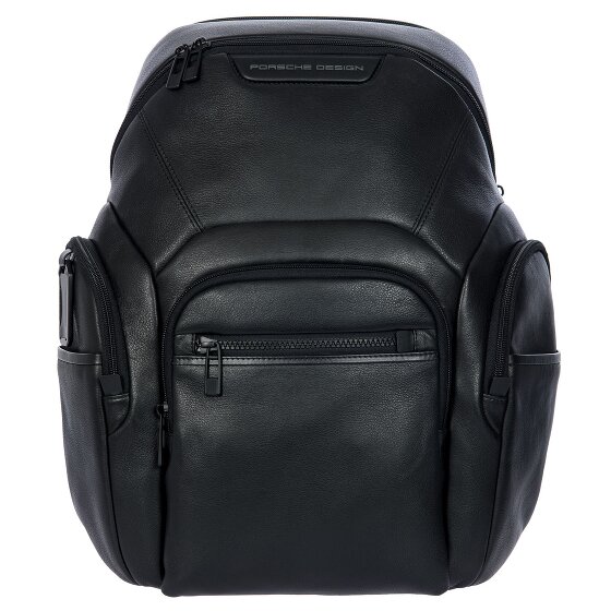 Porsche Design Roadster Zakelijke rugzak Leer 40 cm Laptop compartiment