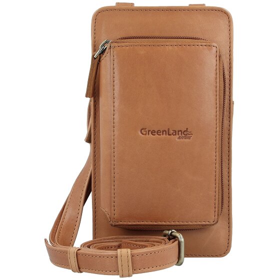 Greenland Nature Natuur Zacht Mobiel Tasje Portemonnee Leer 11 cm