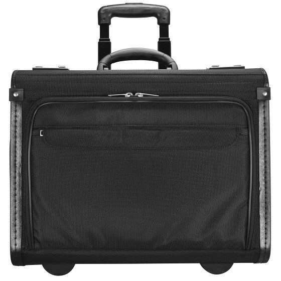 d&n Business & Travel 2 wielen Zakelijke trolley 35 cm Laptopvak