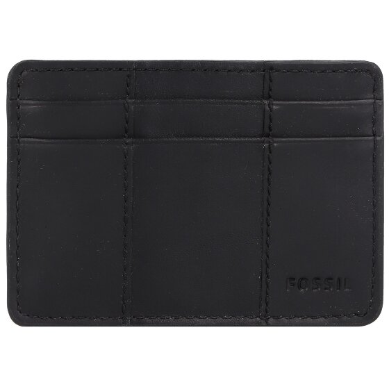 Fossil Everett creditcard etui leer 10 cm