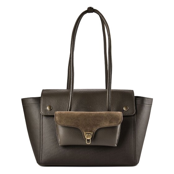 Coccinelle Double Beat Schoudertas Leder 33 cm