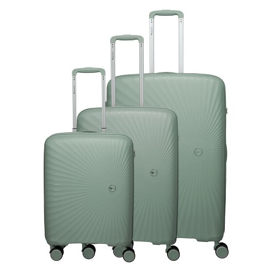 Travelite Tamaris x Travelite Voyaage 4 wielen Kofferset 3-delig met uitbreidingsplooi
