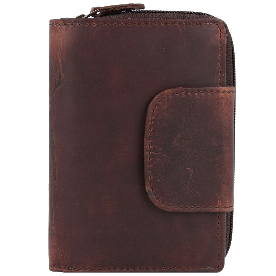 Jack Kinsky Monterey Portemonnee RFID-bescherming Leer 10 cm