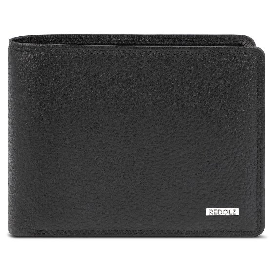 Redolz Leather Essentials QF portemonnee RFID leer 11,5 cm