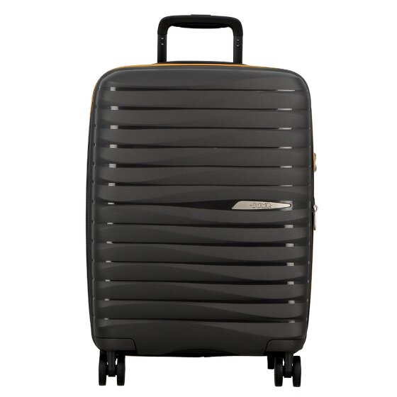 Jump Xwave 4 wielen Cabinewagen 55 cm met uitbreidingsplooi