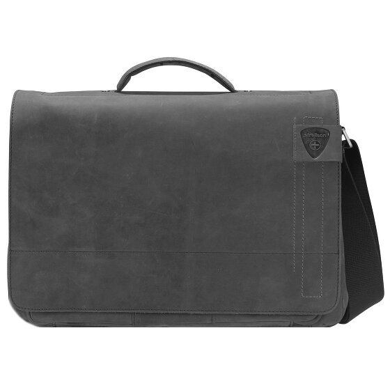 Strellson Richmond Messenger Leder 40 cm Laptopcompartiment