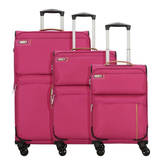 d&n Travel Line 6704 4 wielen Kofferset 3-delig