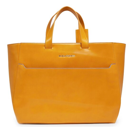 Piquadro Blue Square Shopper Tas Leer 40 cm