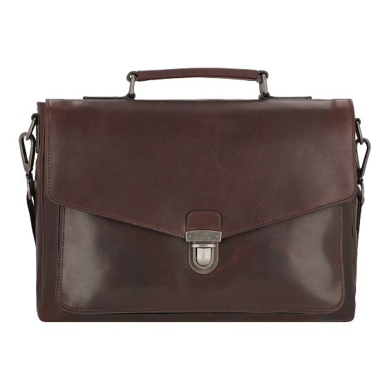 Leonhard Heyden Roma aktetas leer 39 cm Laptopvak