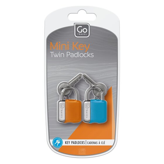 Go Travel Bagage accessoires hangslot set 2 stuks.