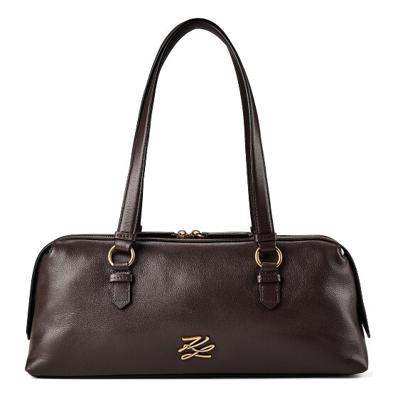 Karl Lagerfeld Autograph Schoudertas Leder 35 cm