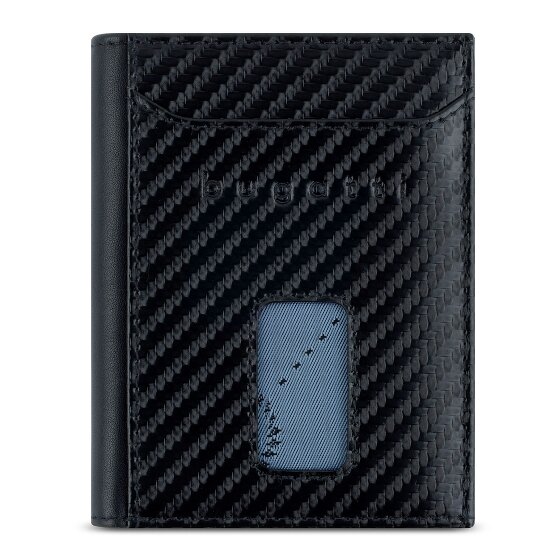 bugatti Secure Slim Portemonnee RFID-bescherming Leer 8 cm