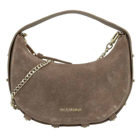 Hey Marly Lifetime Sister Suede Schoudertas Leer 25 cm