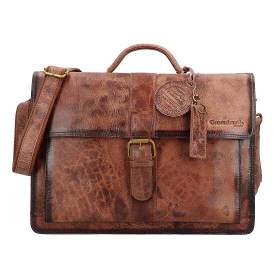 Greenland Nature Mascu & Line Koffer Leer 40 cm Greenland Nature Mascu & Line Koffer Leer 40 cm