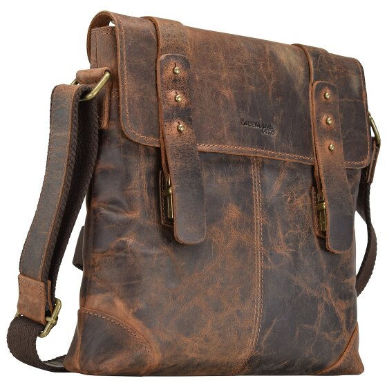 Greenland Nature Klassieke schoudertas leer 31 cm