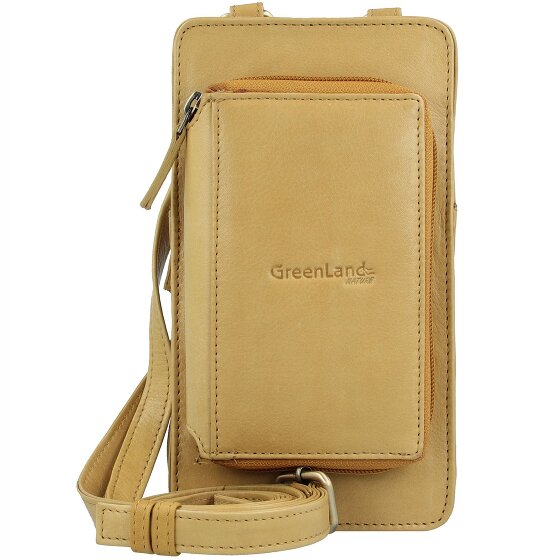 Greenland Nature Natuur Zacht Mobiel Tasje Portemonnee Leer 11 cm
