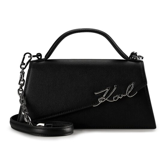 Karl Lagerfeld Signature Handtas Leer 24 cm