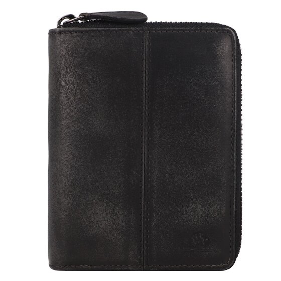 Greenburry Destressed Portemonnee RFID-bescherming Leer 13 cm