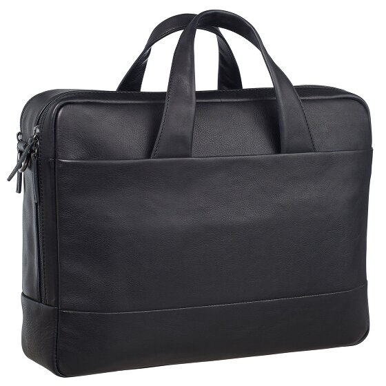 Leonhard Heyden Hamburg Aktetas Leer 40 cm Laptopvak