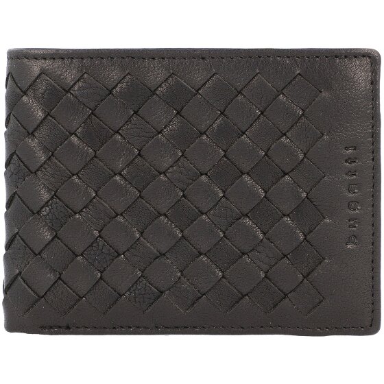 bugatti Geweven portefeuille leer 13 cm