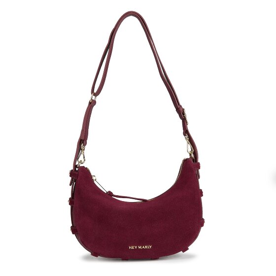 Hey Marly Lifetime Sister Suede Schoudertas Leer 25 cm