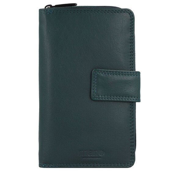 mano Donna Giulia Leren Portemonnee 10,5 cm