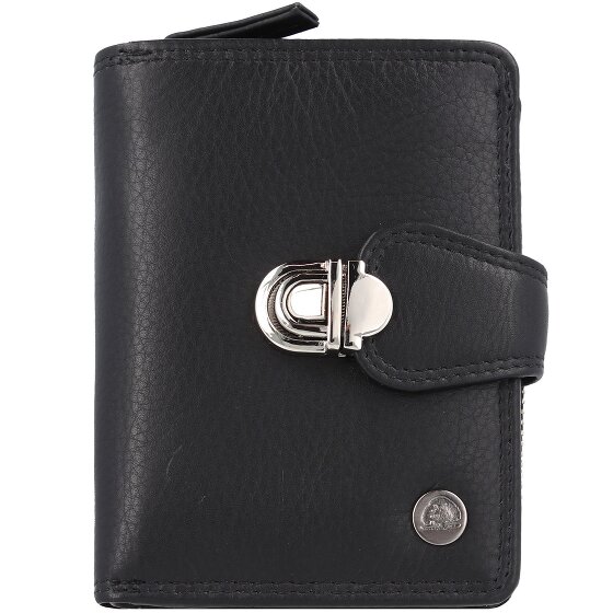 Greenburry Sponsachtig portefeuille leer 9 cm