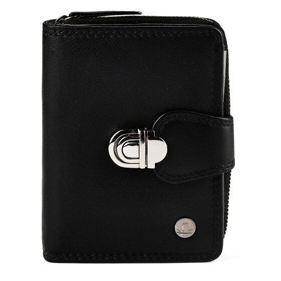 Greenburry Sponsachtig portefeuille leer 9 cm