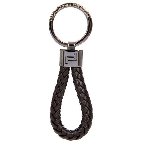 Porsche Design Sleutelhanger leer 10 cm