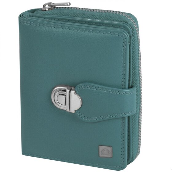 Greenburry Sponsachtig portefeuille leer 9 cm