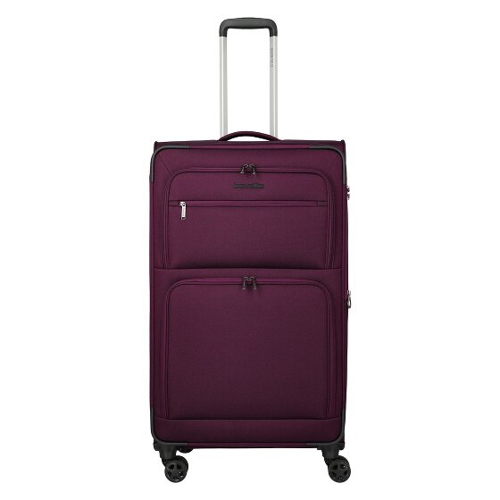 Travelite Cubis 4 wielen Trolley L 83 cm met uitbreidingsplooi