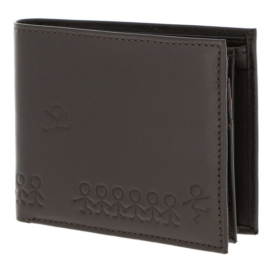 oxmox Leather Portemonnee RFID-bescherming Leder 10 cm