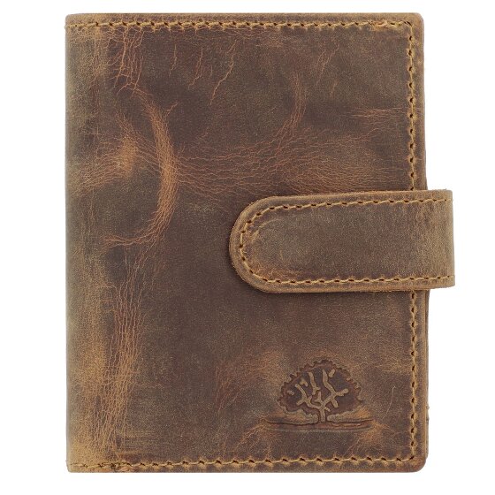 Greenburry Vintage Originele Portemonnee RFID Leer 8 cm