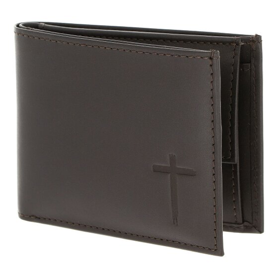 oxmox Leather Portemonnee RFID-bescherming Leder 11 cm