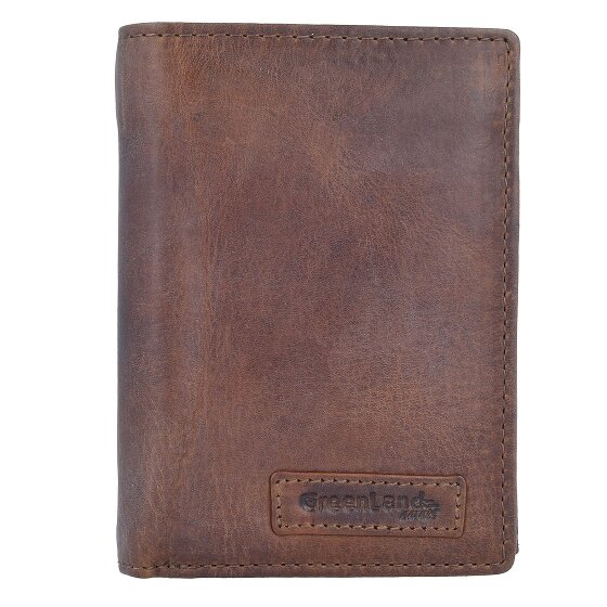 Greenland Nature Soft & Safe Portemonnee RFID Leer 9,5 cm