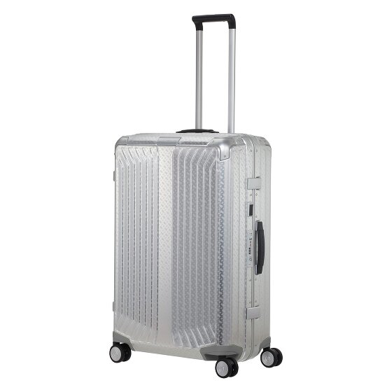 Samsonite Lite-Box Alu Boss Edition Trolley met 4 wielen, Aluminium, 76 cm