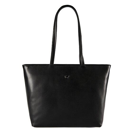 Braun Büffel Hanna Shopper Tas S Leer 38 cm Laptop compartiment