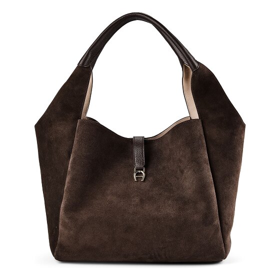 AIGNER Zaira Schoudertas Leder 33 cm