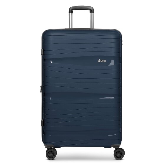 d&n Travel Line 4300-Plus 4 wielen Trolley L 76 cm met uitbreidingsplooi