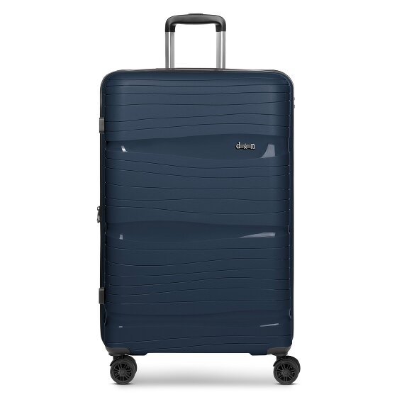 d&n Travel Line 4300-Plus 4 wielen Trolley L 76 cm met uitbreidingsplooi