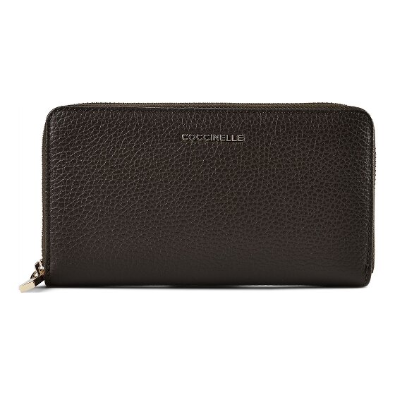 Coccinelle Metallic Soft Portemonnee Leder 10 cm