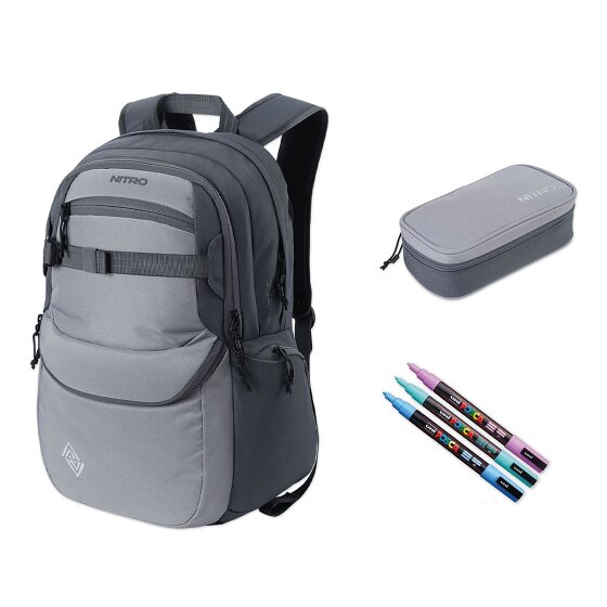 NITRO Future Hero Schooltas set 3-delig