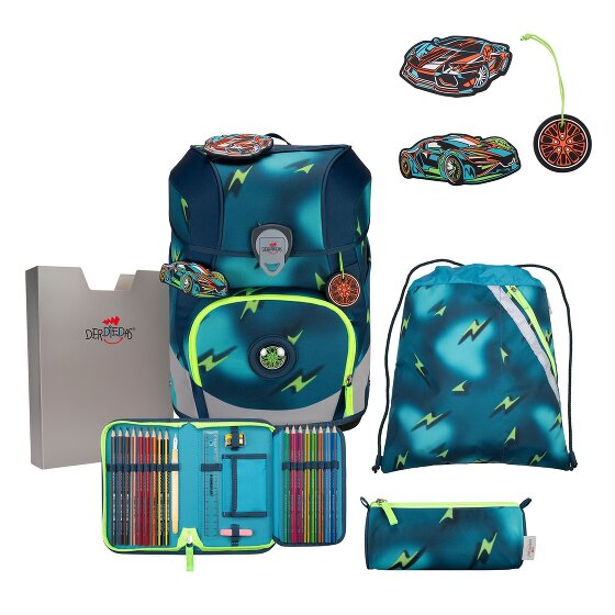 DerDieDas ErgoFlex Tiny Schooltas set 6-delig DerDieDas ErgoFlex Tiny Schooltas set 6-delig