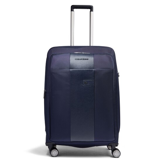 Piquadro Brief 4 wielen Trolley 68 cm met uitbreidingsplooi
