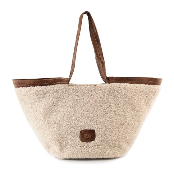 FredsBruder Teddy Layer Shopper Tas Leer 27.5 cm