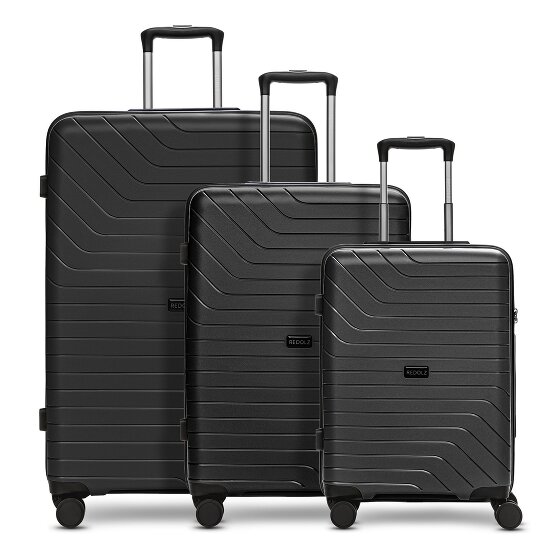 Redolz Essentials 05 3-SET 4 wielen Kofferset 3-delig