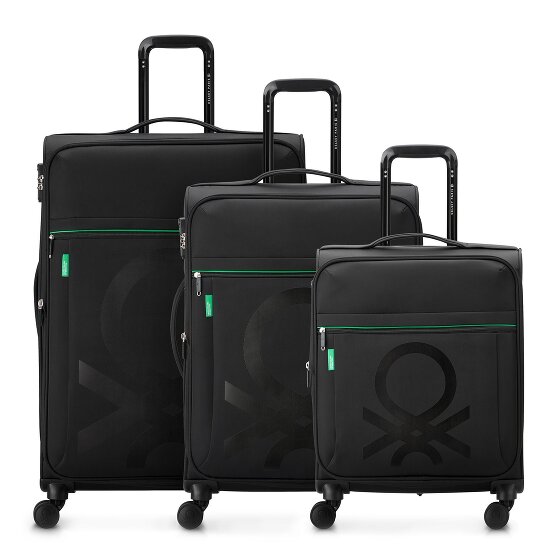 Delsey Paris x United Colors of Benetton Colour Block 4-wiel kofferset 3 st.