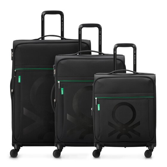Delsey Paris x United Colors of Benetton Colour Block 4-wiel kofferset 3 st.