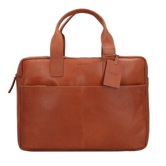 Burkely Vintage Jesse aktetas leer 42 cm laptop compartiment