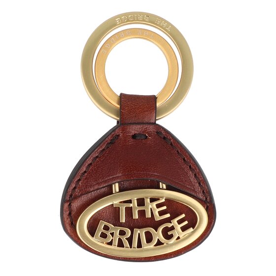 The Bridge Duccio Sleutelhanger Leer 3 cm